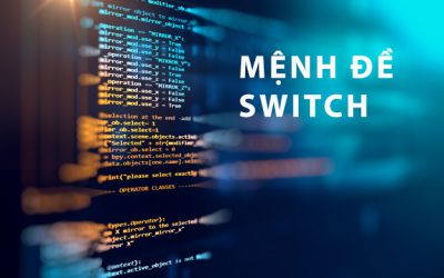 Mệnh đề Switch-case trong Java