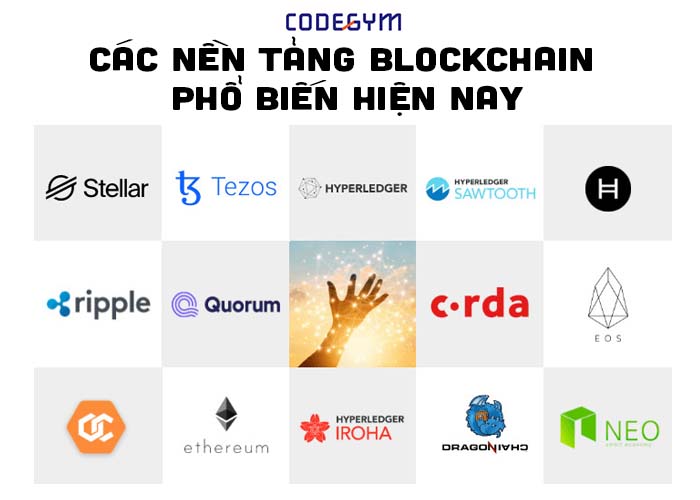 Các nền tảng Blockchain phổ biến