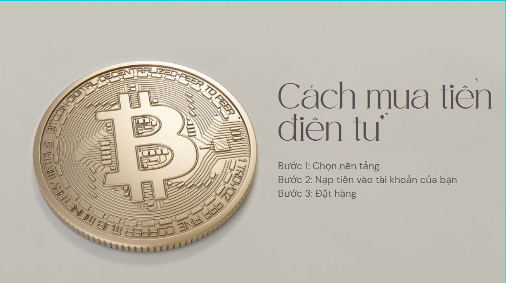 Cách mua tiền điện tử