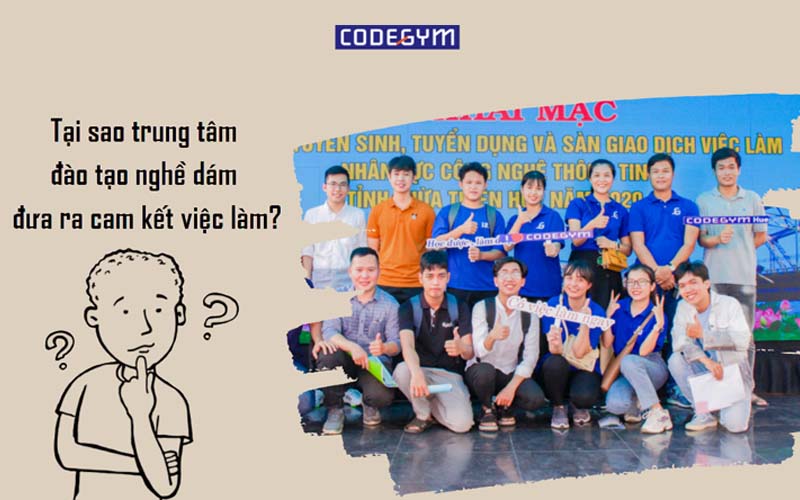 Tại sao trung tâm đào tạo nghề dám cam kết việc làm