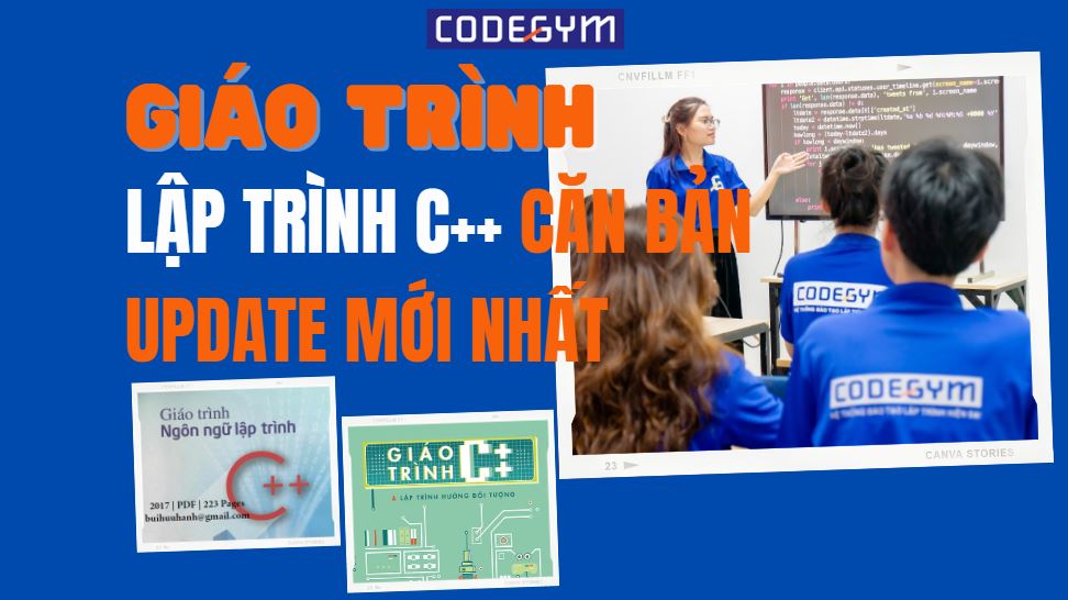 Giáo trình lập trình C++  căn bản update mới nhất