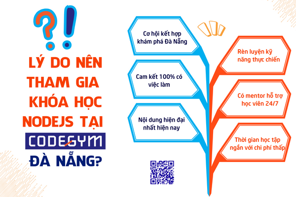 Khoá học NodeJS ở CodeGym Đà Nẵng