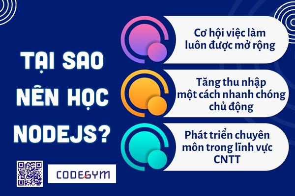 Tại sao nên học NodeJS
