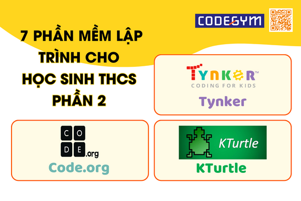 7 phần mềm lập trình cho học sinh cấp 2