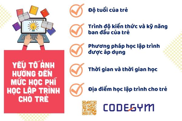 Các yếu tố ảnh hưởng đến học phí học lập trình