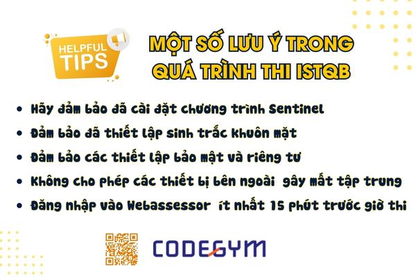 Những lưu ý khi thi chứng chỉ ISTQB