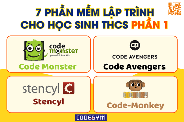 Những phần mềm lập trình cho học sinh trung học cơ sở