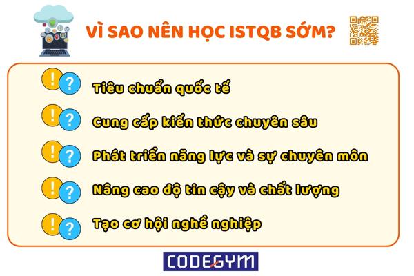 Vì sao nên học chứng chỉ ISTQB sớm