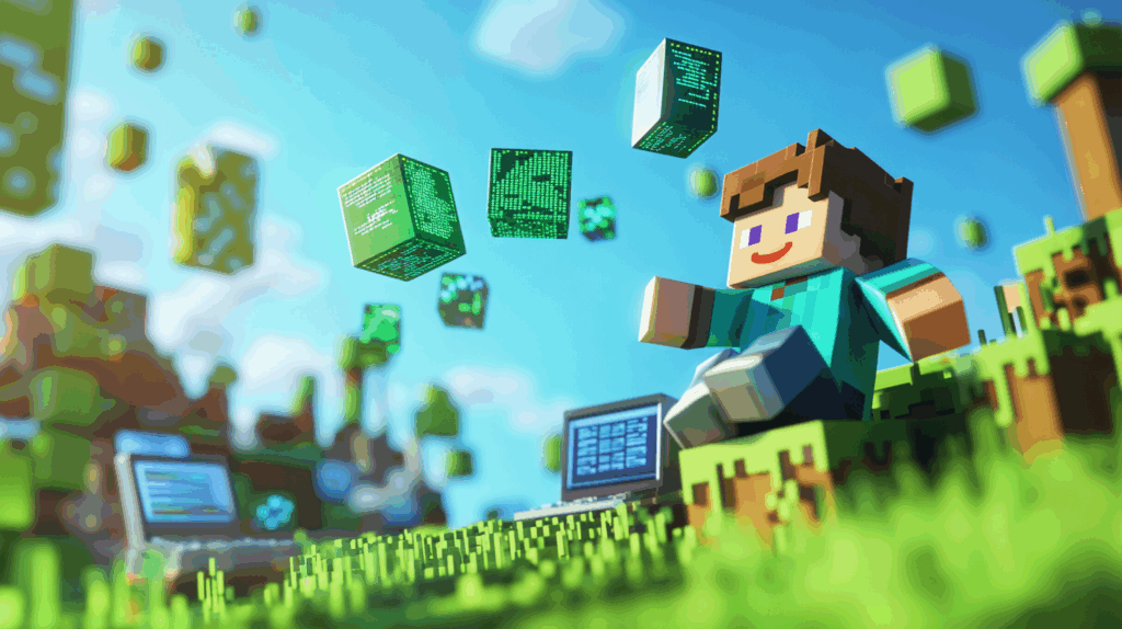 Học lập trình cho học sinh cấp 2 với Minecraft