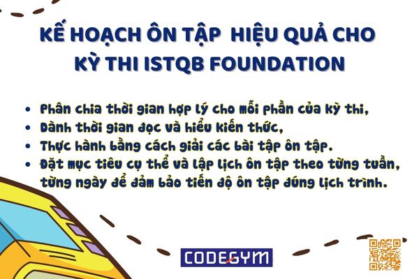 Kế hoạch ôn tập hiệu quả cho kỳ thi ISTQB Foundation