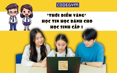 “Thời điểm vàng” học tin học dành cho học sinh cấp 1