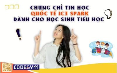 Tìm hiểu về chứng chỉ tin học quốc tế IC3 Spark dành cho học sinh tiểu học