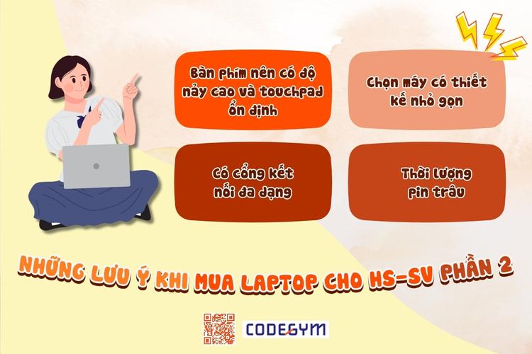 Những lưu ý khi mua laptop phù hợp với học sinh sinh viên phần 2