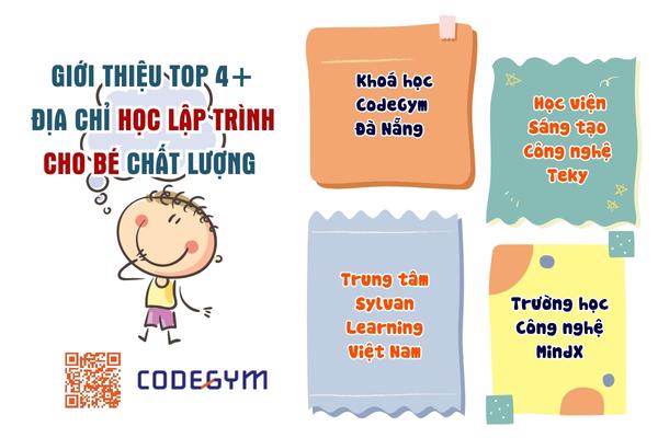 Giới thiệu top 4+ địa chỉ học lập trình cho bé chất lượng