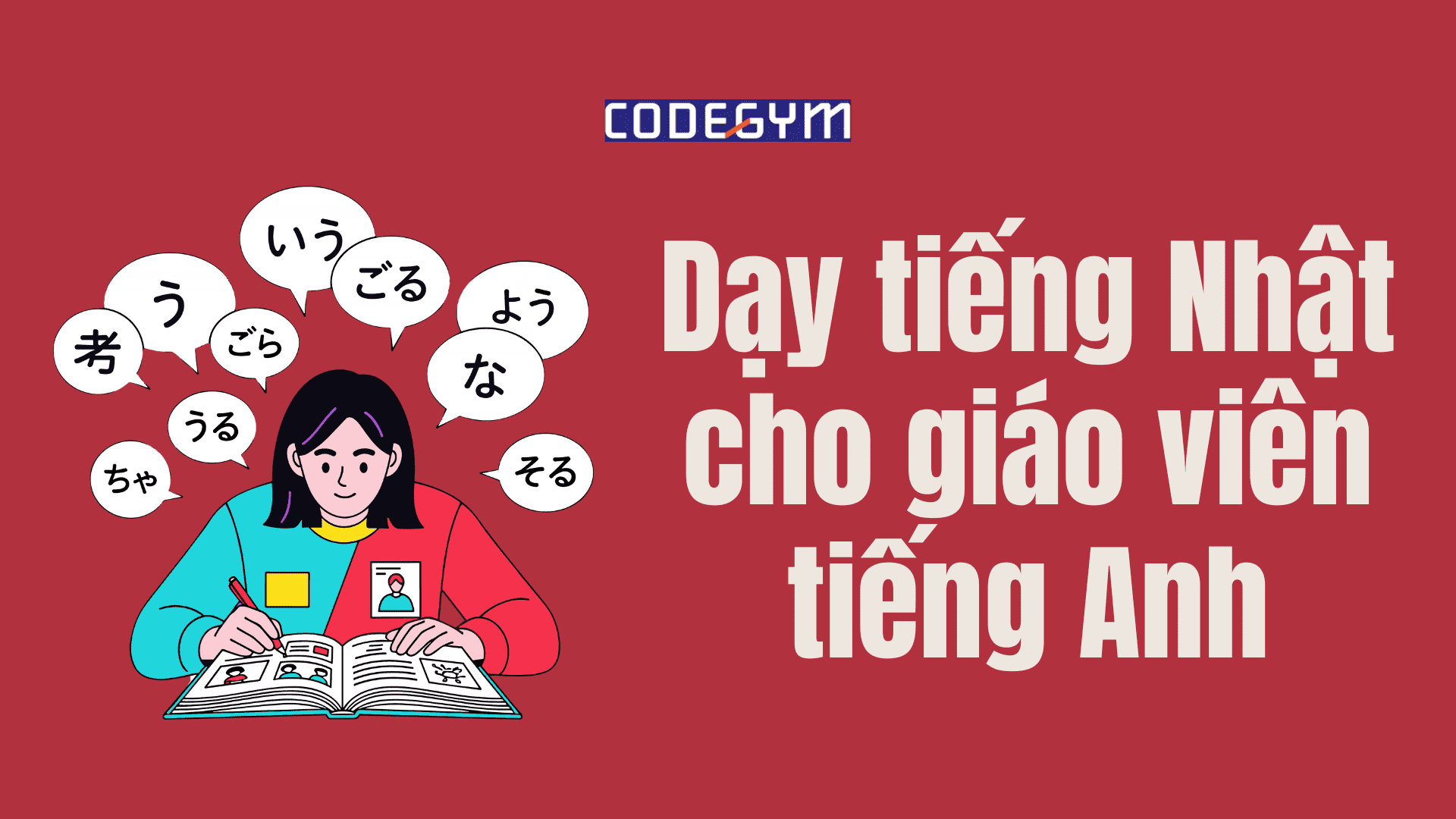 Dạy tiếng Nhật cho giáo viên tiếng Anh